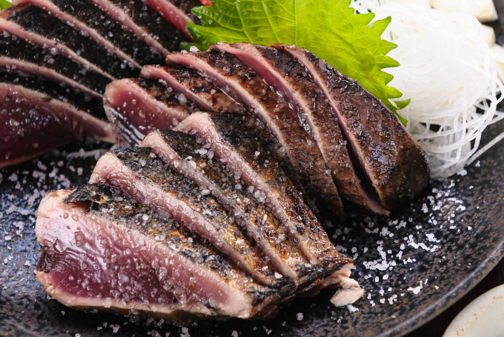 Món katsuo tataki mon-katsuo-tataki